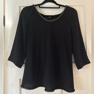 Rachel Rachel Roy black blouse